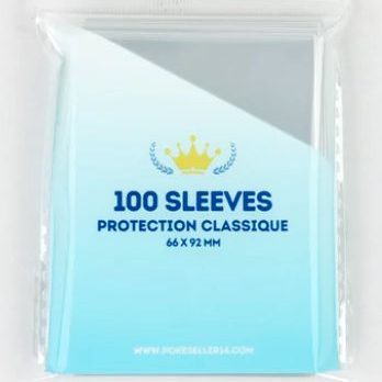 f2a06bde891a67b4c66dca98a370a8a0663d99a2 Paquet de 100 Sleeves classique
