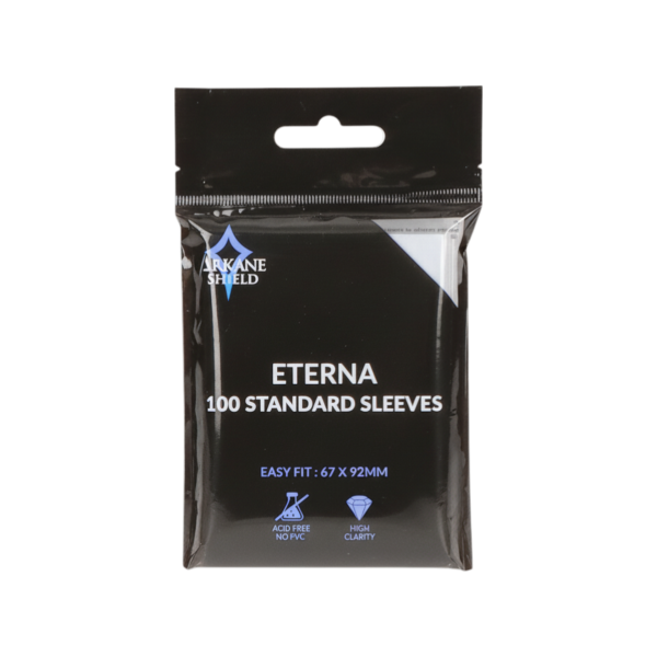 Eterna standard sleeves FACE SANS FOND V2 Pack de Sécurité Bumper & Toploader – La Protection Ultime pour vos Cartes